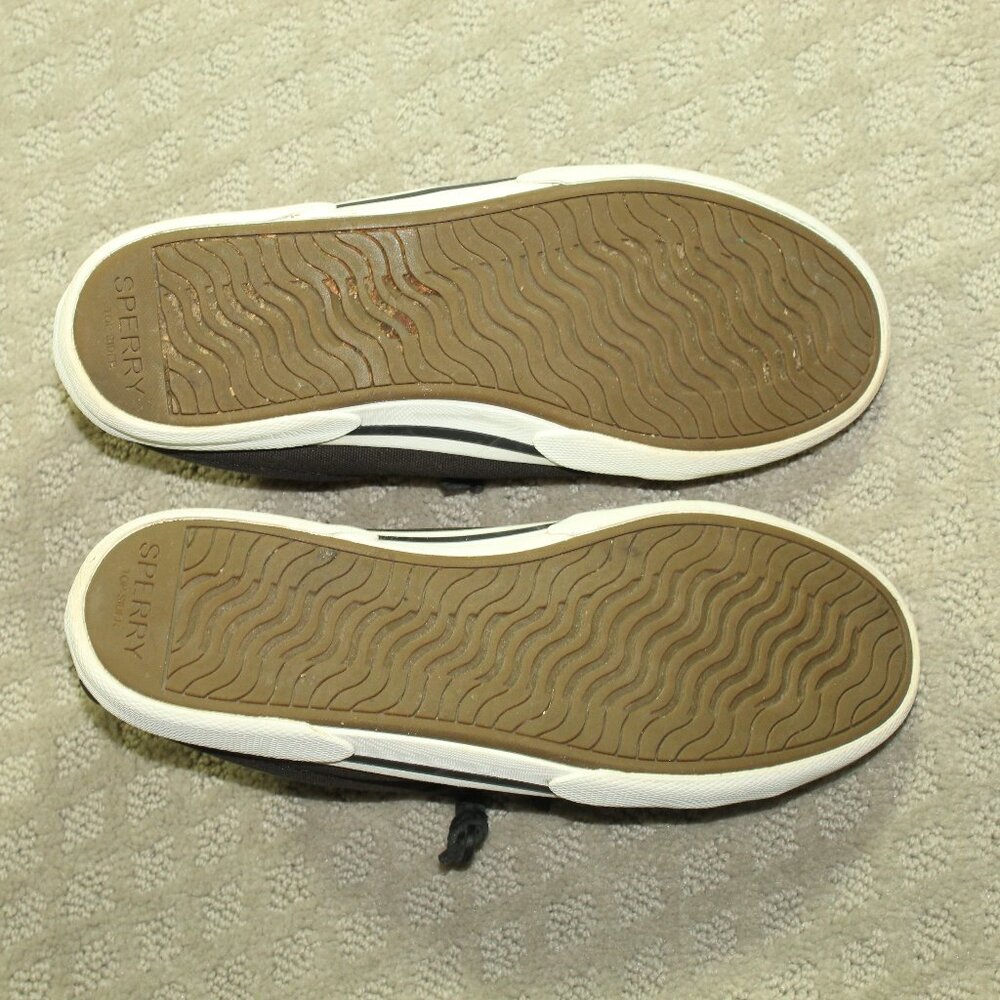 Sperry Size 8 Black Canvas Mule Sneakers - Picture 6 of 7